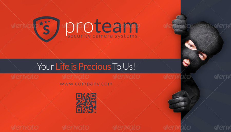 Security Systems Business Card Template, Print Templates | GraphicRiver