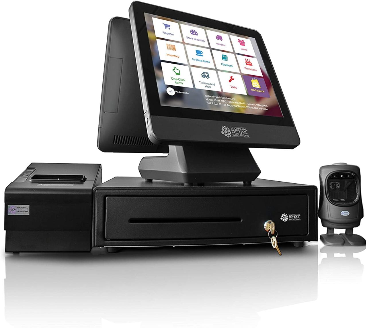 Cash Register for Small Businesses, Point of Sale POS System by NRS ...